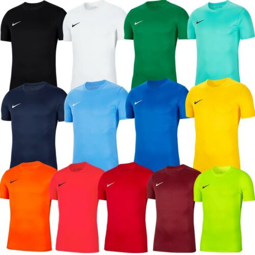 T-shirt calcio Nike Park da uomo Dri-Fit Crew palestra sportiva S-XXL - Foto 1 di 34