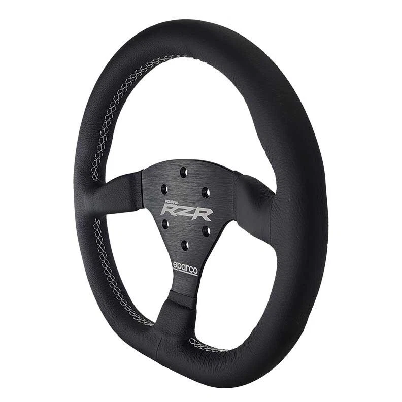 Volante Sparco Polaris RZR Turbo S Cuero Negro Original UTV NUEVO Foto 2 de 4