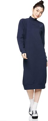 ASICS Navy Tiger AOP Sweat OP Performance Dress L28420 Women's Size L