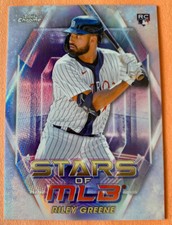Riley Greene 2023 Topps Stars of the MLB Chrome Rookie Card RC Tigers SMLBC-26