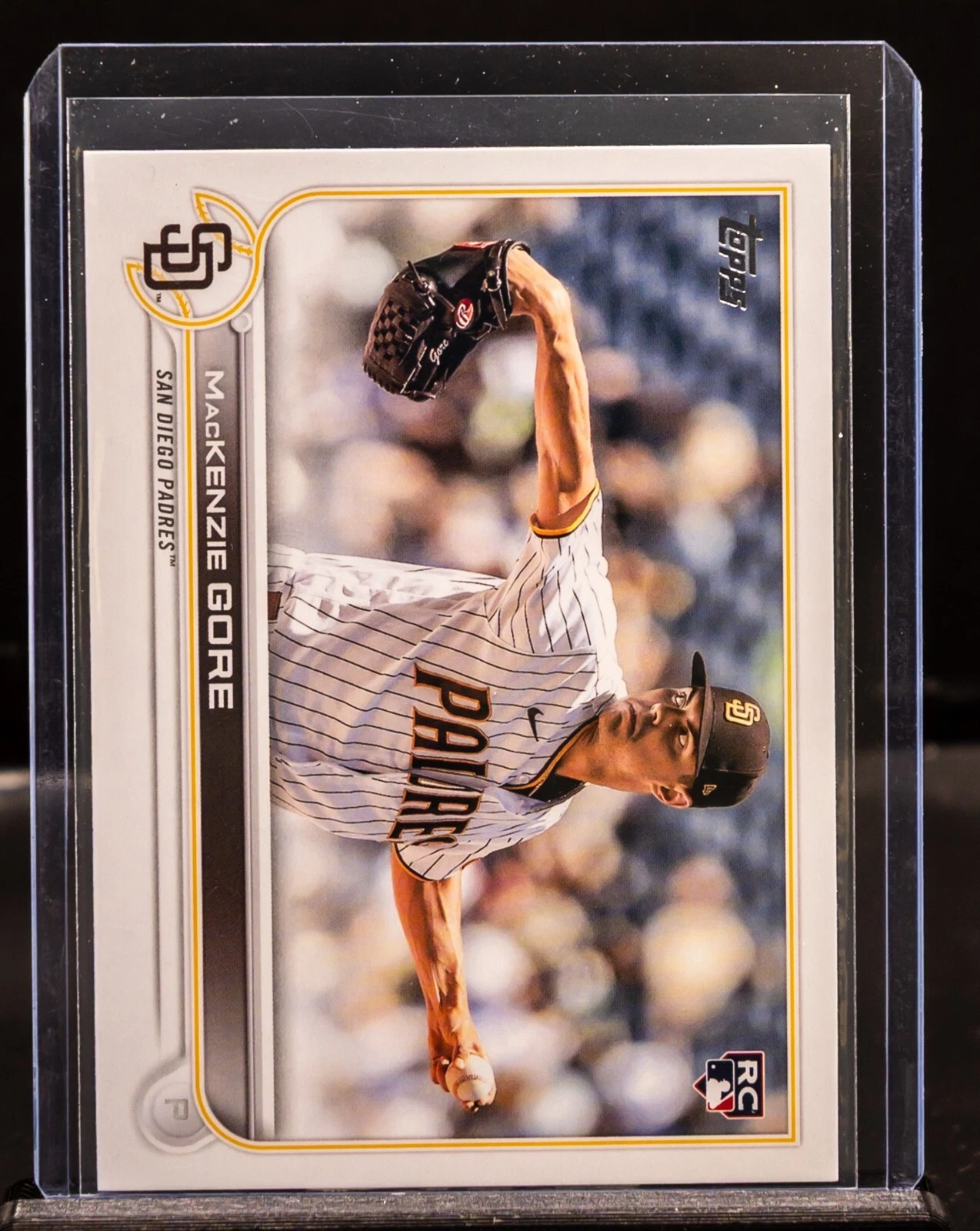 MacKenzie Gore 2022 Topps Update SP Image Variation RC Rookie US81 Padres