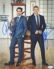 Ralph Macchio & William Zabka "Cobra Kai" AUTOGRAPHS Signed 11x14 Photo B ACOA