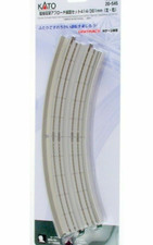 Kato N Scale UniTrack Double Track Easement Curved Viaduct 414/381mm 20-545