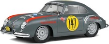 SOLIDO S1802807 PORSCHE 356 PRE-A GREY RACING TRIBUTE 147 1954 1/18