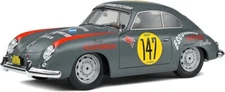 SOLIDO S1802807 PORSCHE 356 PRE-A GREY RACING TRIBUTE #147 1954 1/18