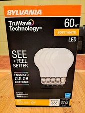 Sylvania 60w Dimmable LED Light Bulbs Soft White 1 Pack of 4 Light Bulbs