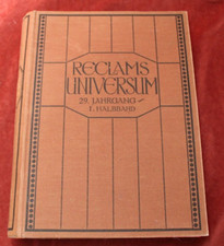 Reclams Universum,29. Jg., 1. Halbband 1913,Mod.Illustrierte Wochenschrift, Y44