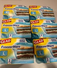 Glad Food Storage Container Set | 12 count 64 oz | BPA Free