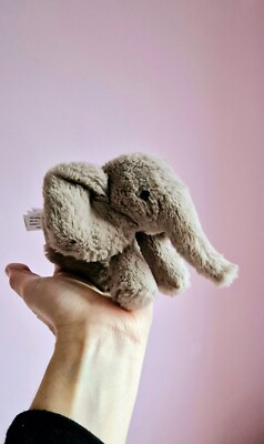 REDUZIERT!   Retired & Cute Original Jellycat Tiny Smudge Elephant x
