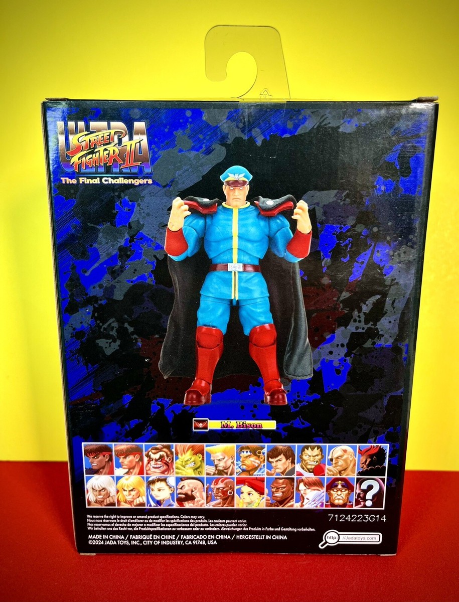 マタレオン様　Ｍ(フル)(レ) M. Bison (Blue Variant) - Jada Toys - Street Fighter action