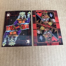 2015 Goodwin Champions Game Chance 3D Jack Hearts & King Clubs Trading Card (f3)
