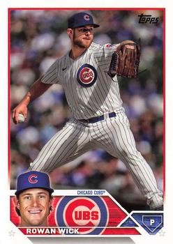 2023 Topps Update BASEBALL Rowan Wick #US170 Chicago Cubs
