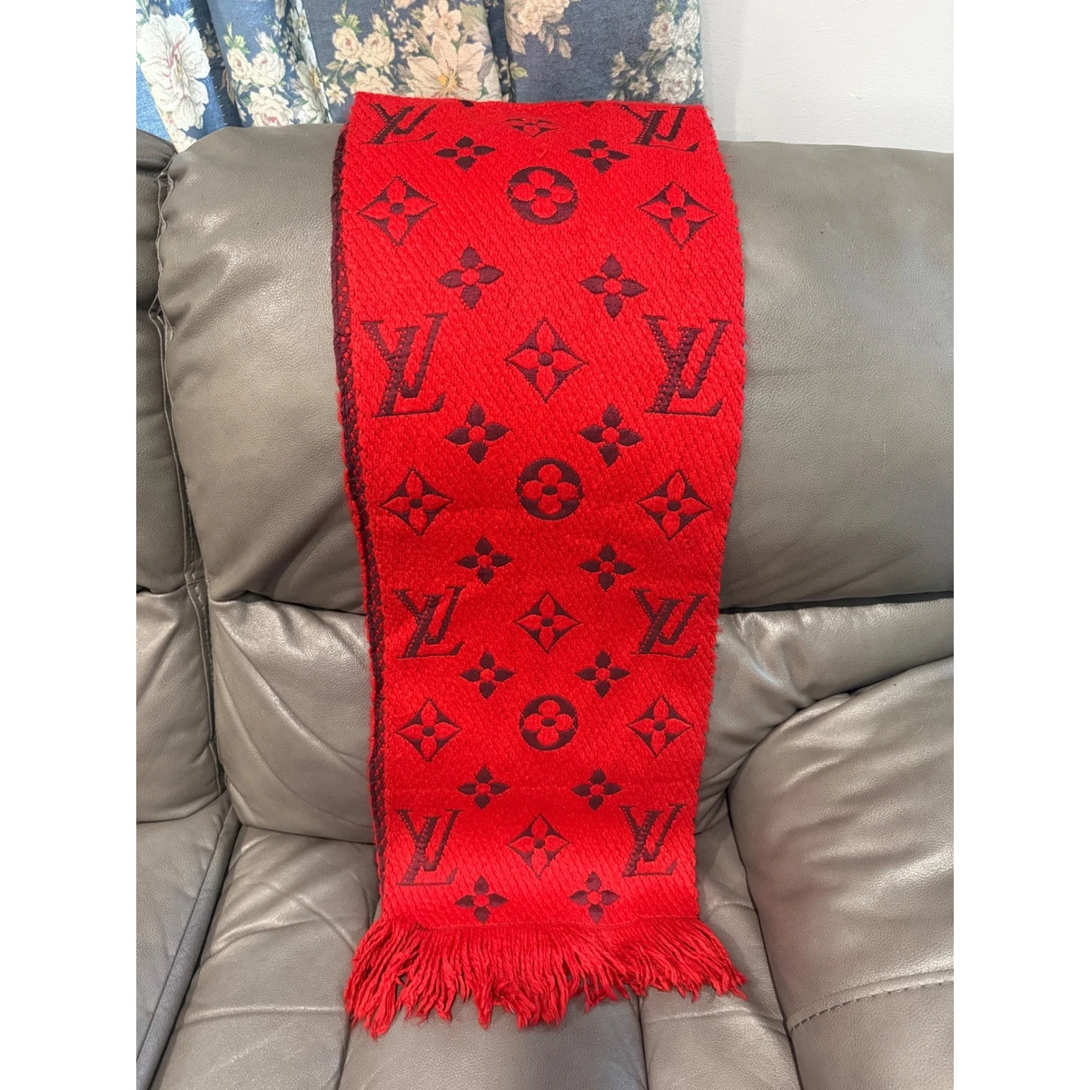 Louis Vuitton Red Winter Scarves & Wraps for Women for sale | eBay