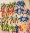 Masters of the Universe Lot 21 Vintage Action Figures Weapons Accessories Motu