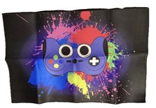 New Gamers Rug Neon Mat Game Controller, Joysticks 2 X 3 Foot Game Room Mat Gift