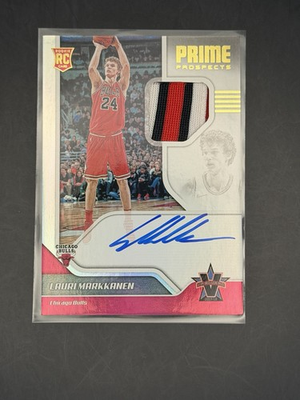 #ad 2017 18 Vanguard Lauri Markkanen RC Auto 99 NBA Basketball Rpa $79.99