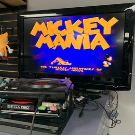 Mickey Mania Timeless Adventures Sega CD  GAME/MANUAL Only Tested & Working