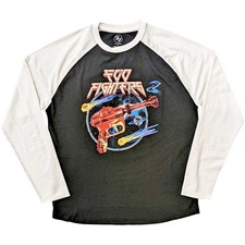Foo Fighters - Ray Gun - Raglan Baseball Jersey t-shirt