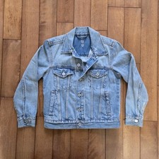 Gap Unisex Kids Classic Denim Blue Jeans Jacket Size M  8-9 
