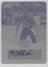2014 Leaf US Army All-American Bowl 1/1 Montae Nicholson #BA-MN1 Auto 1m1f