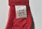 NWT  VTG 80s Trimline Red Lace Garter Belt XL 31-32 Sheer Elegance 4 Strap — photo 3
