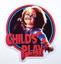 CHUCKY - Die Cut Sticker Decal Horror Movie Film Child's Play