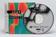 Sega Saturn Choice Cuts 1995 Gameplay Disc CD With Sleeve