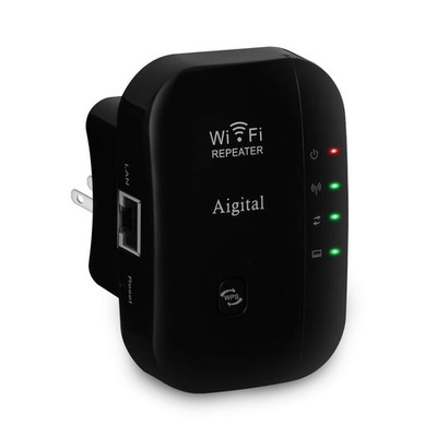 WiFi Extender for Home, 300Mbps Wireless Wi-Fi Repeater Super Signal Booster ...
