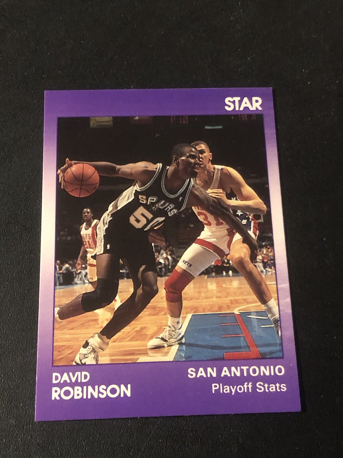1990-91 Star David Robinson Purple David Robinson #3