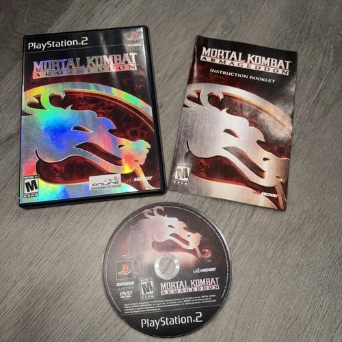 Mortal Kombat Armageddon Sony PlayStation PS2 CIB Complete Good Condition