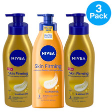 NIVEA Skin Firming Melanin Beauty Hydration Body Lotion 16.9 fl oz 3 Pack New