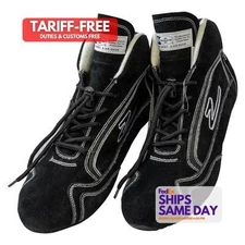 Zamp ZAMRS00100309 SFI 3.3/5 Black Size 9 Suede Driving Shoe Performance Parts
