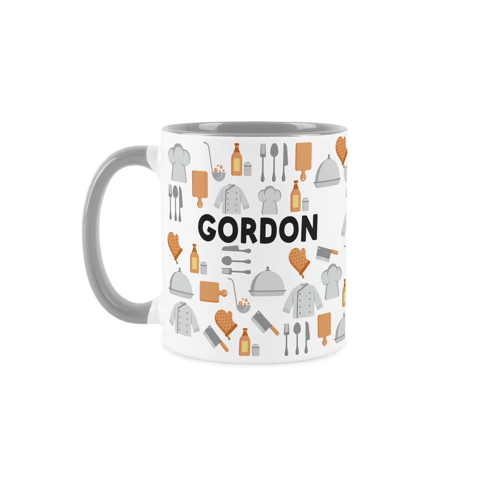 Personalised Chef Mug - Humourous Custom Cooking Novelty Gift