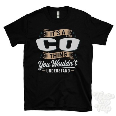 IT'S A CO THING YOU WOULD'T UNDERSTAND T-SHIRT Name Nachname Familie Geschenk