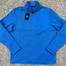 Under Armour Men s Drive SweaterFleece Sweatshirt Blue, Size Large New