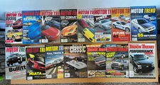 Lot of 15 Motor Trend Classic Truck Trend Automobile Car Magazines 1998-2005 Yrs