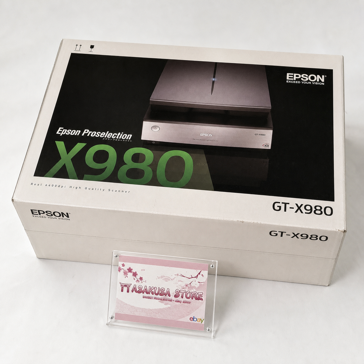 Epson GT-X980 6400DPI A4 Flatbed Scanner for sale online | eBay