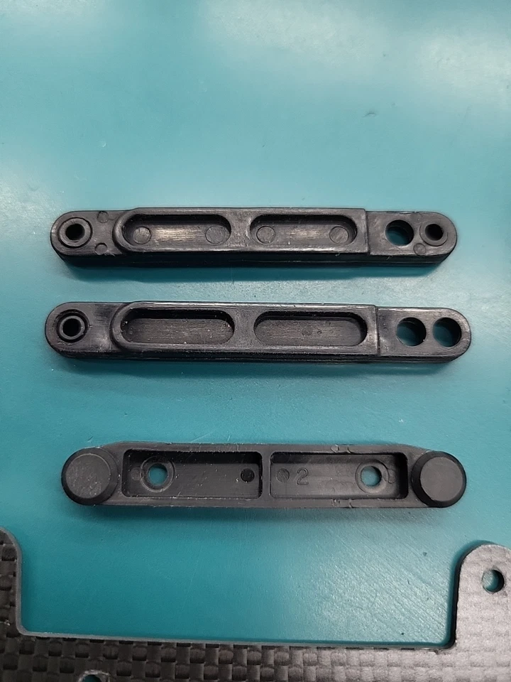 Tomy Intruder Parts LOT Spur Gear, arms, steering, post mounts vintage rc parts - Image 2 of 4