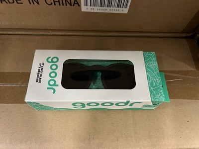 Goodr Sunglasses  It s Not Black It s Obsidian   Black Frame Black Lens