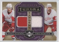 2007 Upper Deck Artifacts Metallic Purple Henrik Zetterberg Tomas Holmstrom 1vs