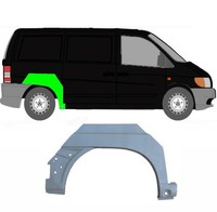 Radlauf FüR Mercedes Vito W638 1996 – 2003 Hinten Rechts