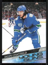 2020-21 Upper Deck #452 Jalen Chatfield Young Guns RC