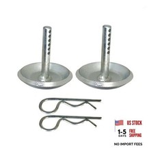 2205071 Snow Plow Skid Shoes,Quick Release Adjustable Pin Lock Plow Skid Feet