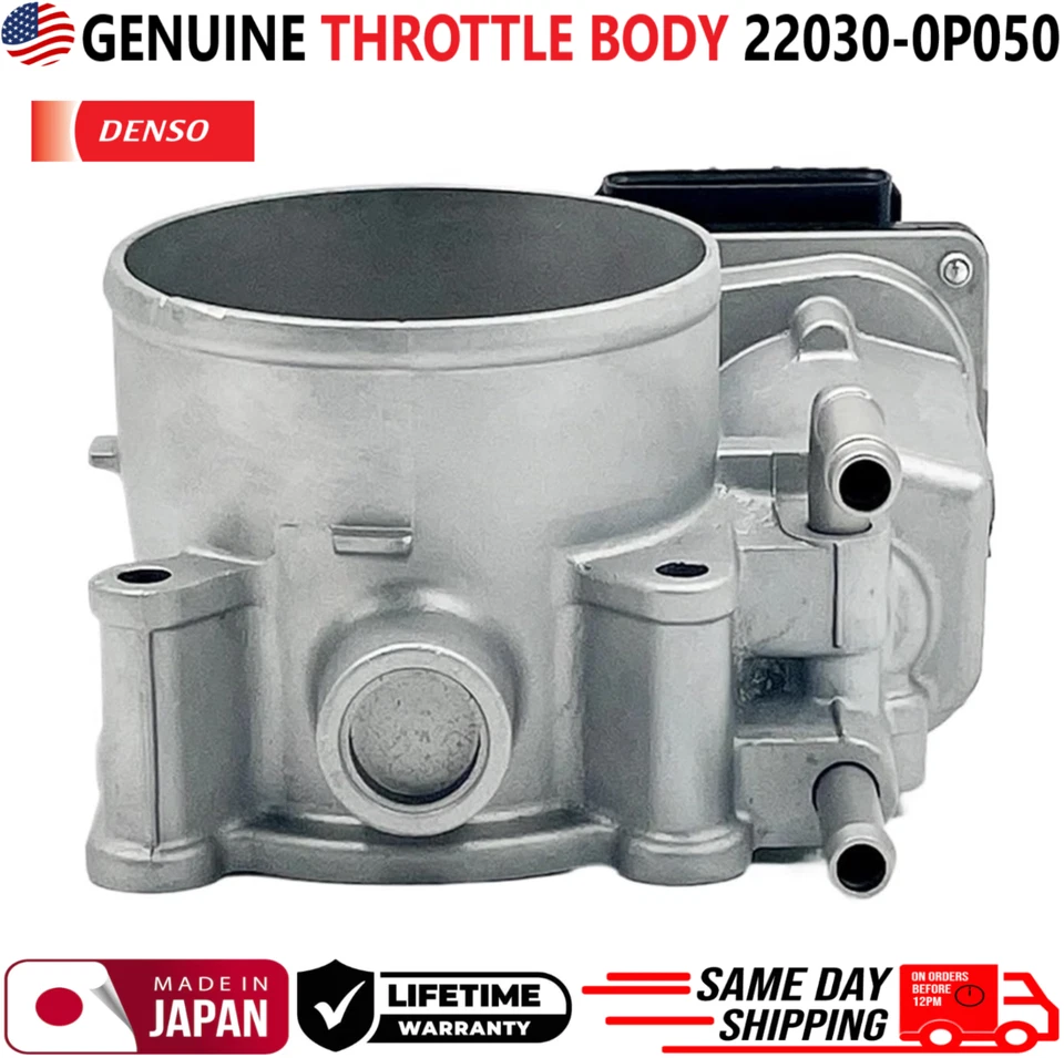 Оригинальный корпус дроссельной заслонки DENSO для Toyota Lexus 3,5 л V6 2005-2018 годов выпуска, 22030-0P050 - Изображение 4 из 4
