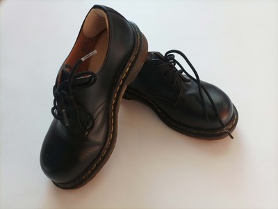Dr. Martens 1925 5400 Black Leather 3-Eye Oxford Shoes Women's UK
