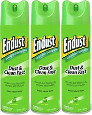 Endust Green Apple Scent Furniture Polish 10 oz. Spray Pack of 3 Nakoma Products