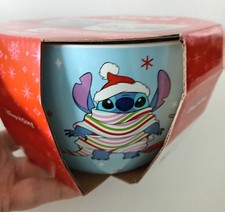 Disney Home Stitch Christmas Themed Nibble Bowls Ceramic Breakfast Bowls For 2pk