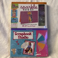 American Girl - Scrapbook Studio  Sparkle Card Kit - NEW Sealed