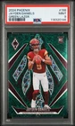 2024 Panini Phoenix - Rookie Jayden Daniels #198 Green Laser  /50 (RC)