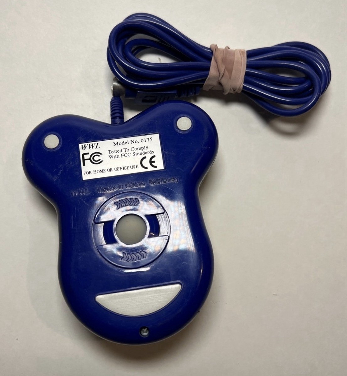 ミッキーマウス Vintage Disney Mickey Mouse Wired Computer Mouse Model 0175 - Blue